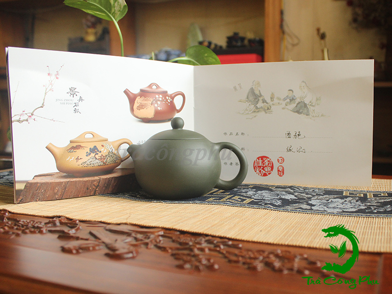 Ấm Tử Sa Tây Thi Lục Nê - ATS1168